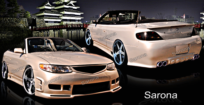 Custom Toyota Solara  Coupe Body Kit (1999 - 2003) - $1590.00 (Manufacturer Sarona, Part #TY-034-KT)